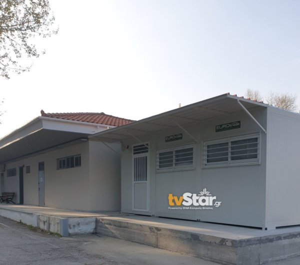 Μια νέα προκατασκευασμένη αίθουσα για το Γυμνάσιο Ασωπίας