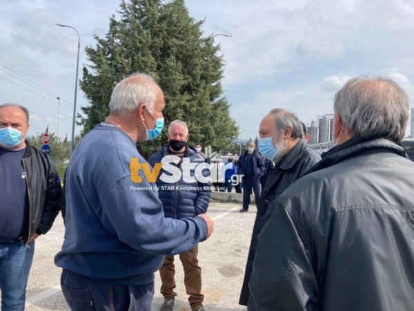 Στην Pipelife βρέθηκε σήμερα ο Γιώργος Μαρίνος. Συνεχίζονται οι κινητοποιήσεις