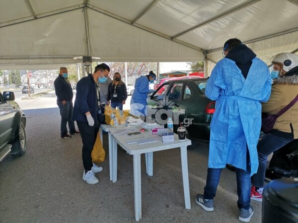 Δήμος Λαμιέων: Διψήφιο αριθμό θετικών δειγμάτων “έβγαλαν” τα rapid test στην οδό Φιλίας
