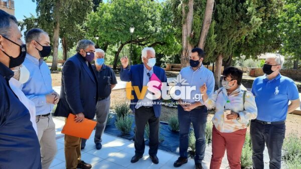 Ολοκληρώθηκε ο κήπος και ο χώρος γύρω από το αρχοντικό του Κριεζώτη