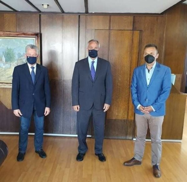 Τον Υπουργό Εσωτερικών Μάκη Βορίδη συνάντησε ο Δήμαρχος Αγράφων Αλέξης Καρδαμπίκης