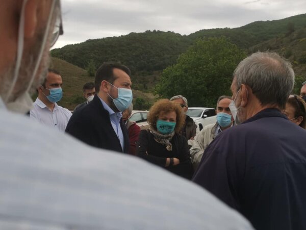 Στη Φωκίδα ο Νίκος Παπάς: Το νερό είναι δημόσιο αγαθό (video)