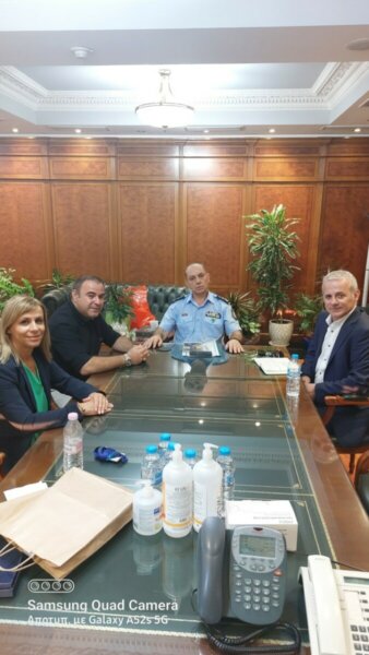 Συνάντηση της Ε.ΑΣ.Υ.Φ. με τον Αρχηγό της Ελληνικής Αστυνομίας