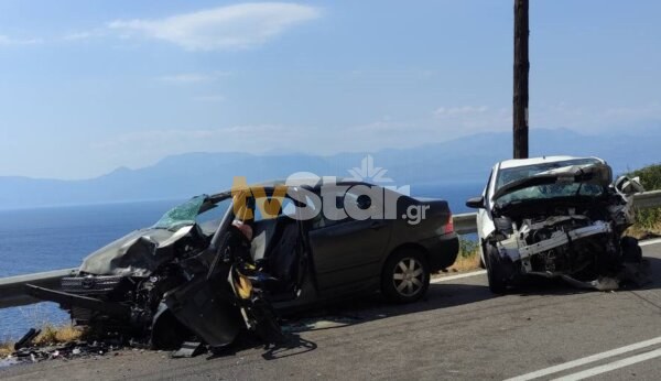 Τραγωδία: 2 νεκροί  σε τροχαίο. (φωτο)