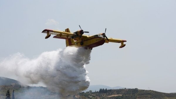 Φωτιά στη Φθιώτιδα: Μεγάλη κινητοποίηση της Πυροσβεστικής