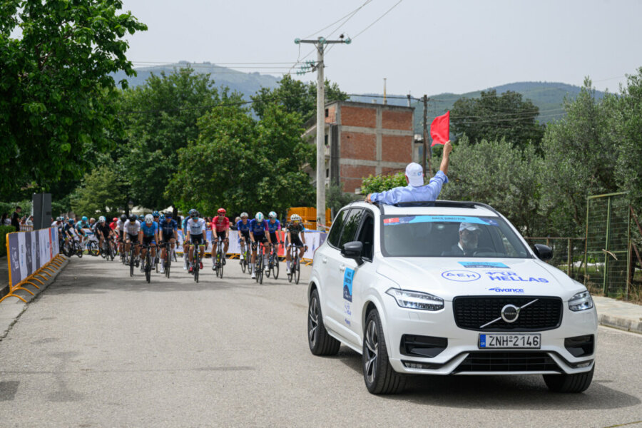 ΔΕΗ International Tour of Hellas - Stage 4, Spercheiada-Chalkida, 18/5/2024. Photo: Nassos Triantafyllou / Cycling Greece