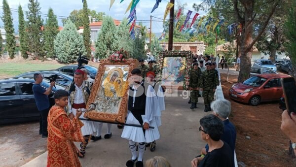 Ορχομενός: Υπέρλαμπρος ο εορτασμός του θαύματος της Παναγίας.(video-photo)