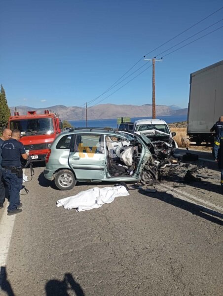 Φωκίδα: Δυο νεκροί σε σφοδρή μετωπική σύγκρουση