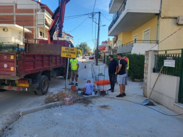 Αντιδήμαρχος Λαμιέων: Επίσκεψη στα τεχνικά και πολεοδομικά έργα του Δήμου