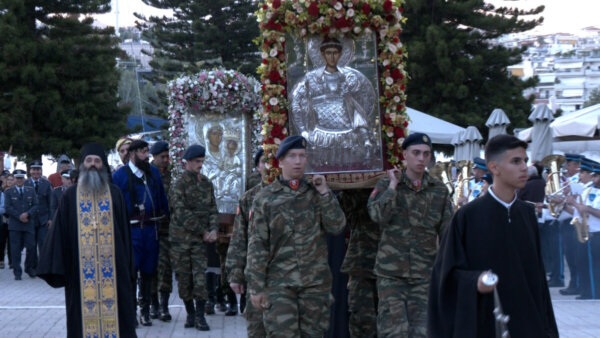 Η Παναγία η Οδηγήτρια στη Χαλκίδα – Θα παραμείνει μέχρι και τις 28 Οκτωβρίου (video)