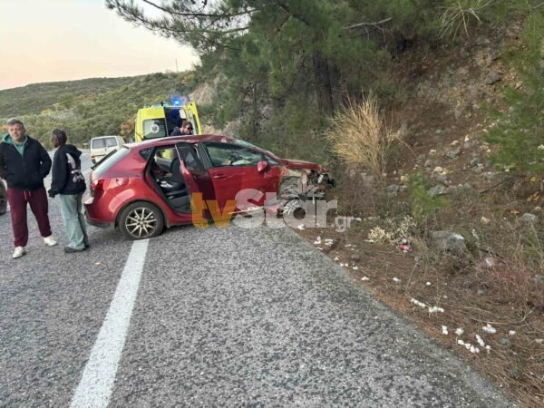 Τροχαίο σε περιοχή της Φθιώτιδας: Αυτοκίνητο που επέβαινε οικογένεια βγήκε εκτός δρόμου