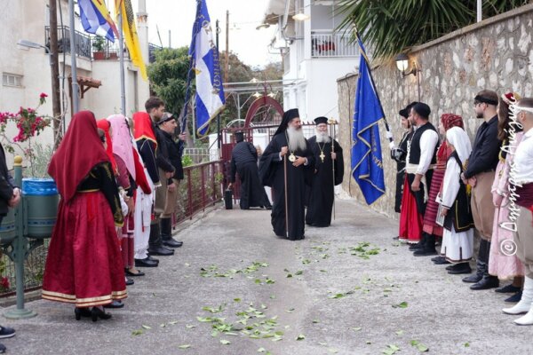 Η εορτή του Αγίου Μηνά στο Κάστρο της Λαμίας (φωτο)