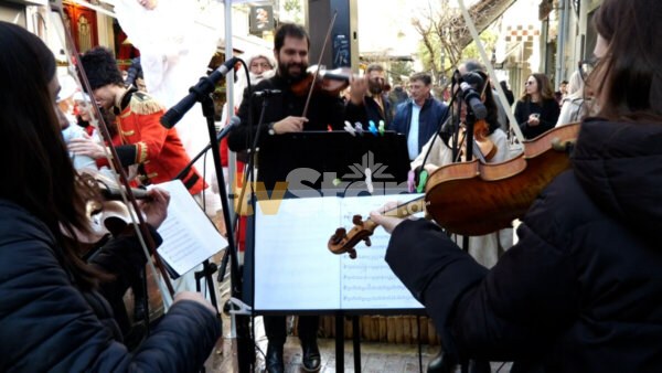 Λιβαδειά: Μελωδίες Ευρώπης στον Πεζόδρομο της Μπουφίδου.(video-photo)