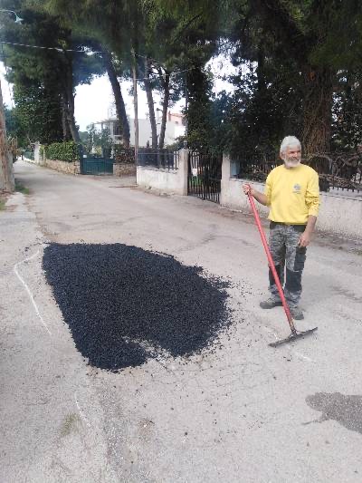 Εργασίες στη Δημοτική Ενότητα Χαλκιδέων από τον Δήμο Χαλκιδέων