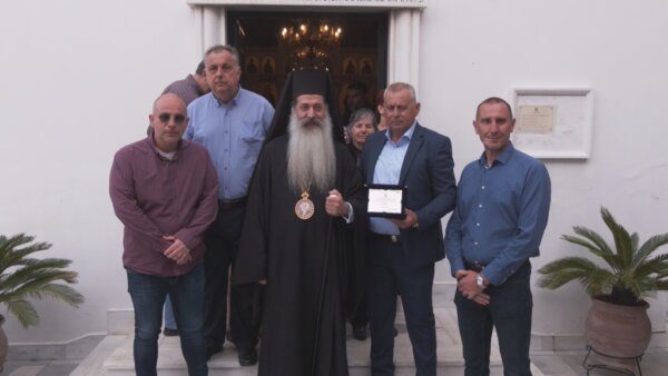 Η Ένωση Ιδιοκτητών Ράδιοταξί Λαμίας γιόρτασε τον προστάτη της Άγιο Χριστόφορο (video)