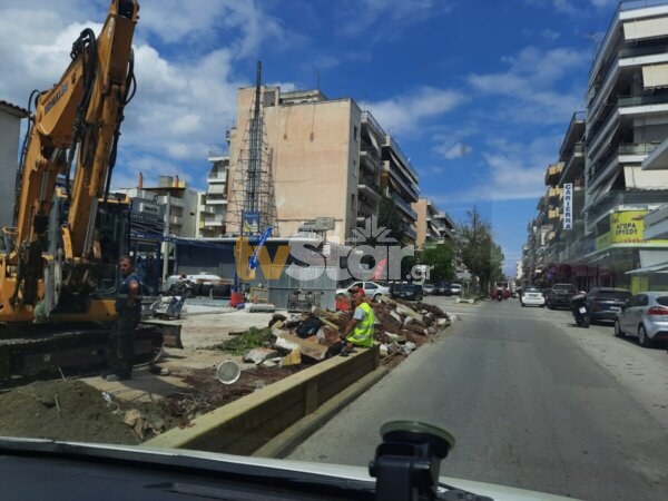 Διαμαρτυρία για την κοπή των δέντρων στη Χαλκίδα