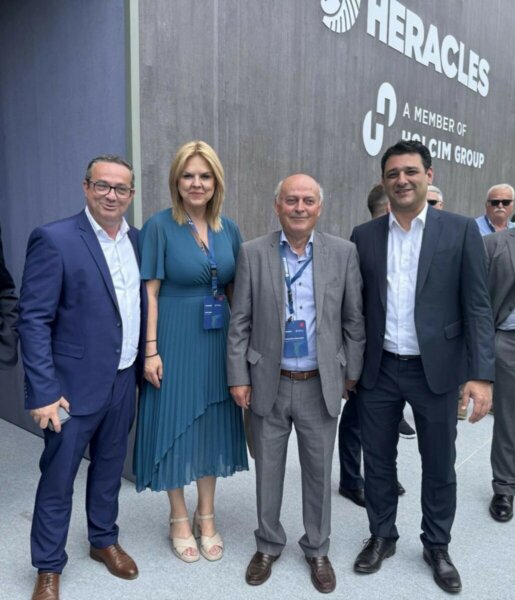 Στο εργοστάσιο της ΑΓΕΤ Ηρακλής στο Μηλάκι η Δήμαρχος Χαλκιδέων