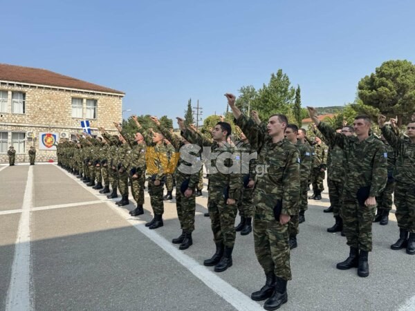 Ορκίστηκαν οι νεοσύλλεκτοι της 2025 Γ΄ ΕΣΣΟ. (φωτο video)