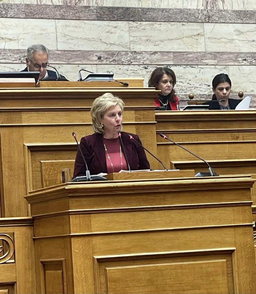 Τζίνα Οικονόμου: Πρόσβαση των ασθενών σε καινοτόμες θεραπείες με κοινωνική ευαισθησία και δημοσιονομική υπευθυνότητα (ΒΙΝΤΕΟ)