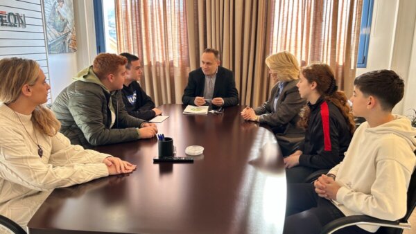 Τη δημιουργία αστικού αμπελώνα πρότειναν στον Δήμαρχο Λαμιέων οι μαθητές του Πρότυπου Εκκλησιαστικού Γυμνασίου-Λυκείου