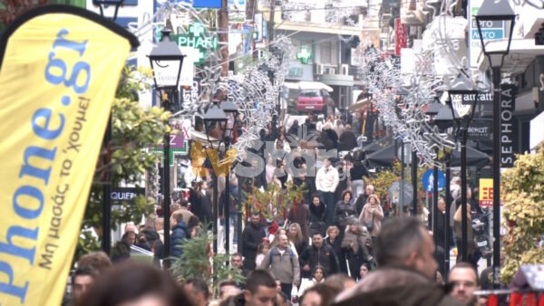Αγορά Χαλκίδας: Περισσότερο για περατζάδα παρά για αγορές