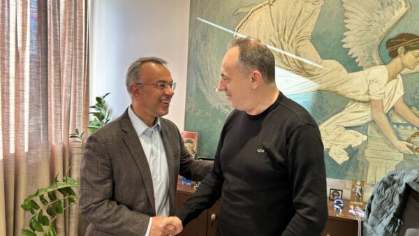 Δήμος Λαμιέων: Συνάντηση εργασίας Πανουργιά Παπαϊωάννου με τον Βουλευτή  Χρήστο Σταϊκούρα