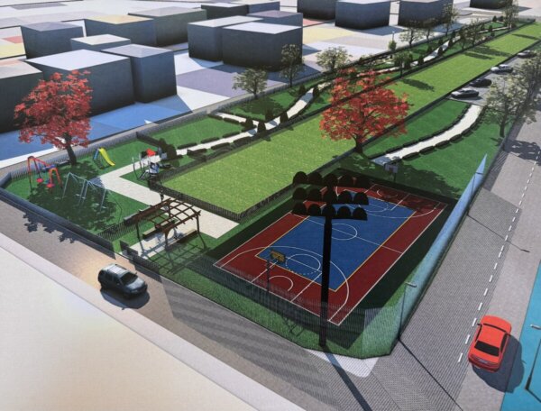 Νέος κοινόχρηστος χώρος στη Μόρφα της Παραλίας Αυλίδας