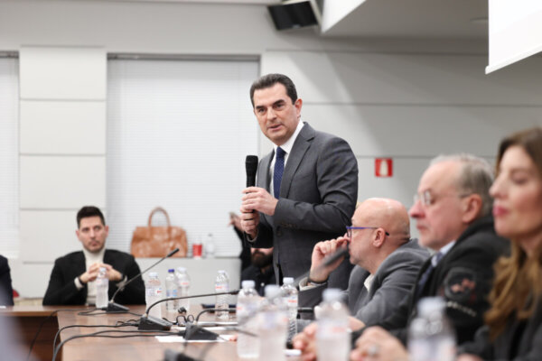 Επίσκεψη του Γραμματέα της Πολιτικής Επιτροπής της Νέας Δημοκρατίας, Κώστα Σκρέκα, στη Χαλκίδα