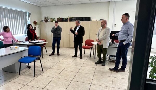 Επίσκεψη του Χρήστου Σταϊκούρα στη  ΔΟΥ Λαμίας