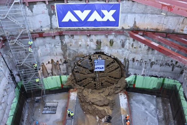 Γραμμή 4 Μετρό: Στον σταθμό «Ευαγγελισμός» ο μετροπόντικας «Αθηνά»