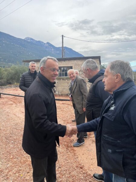 Έργα μικρής κλίμακας που ολοκληρώθηκαν ή ολοκληρώνονται επισκέφθηκε ο Χρήστος Σταϊκούρας (ΦΩΤΟ)