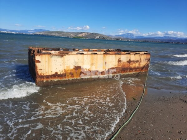 Περίεργο θέαμα στο Βαθύ – Πάκτωνας επέπλεε στη θάλασσα