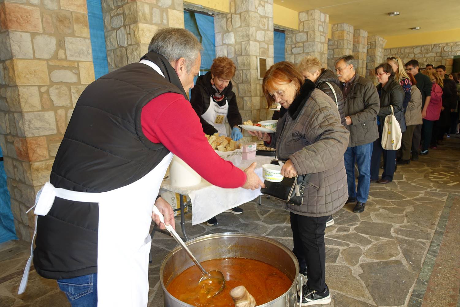 Κούλουμα στην Αμφίκλεια από τον Λαογραφικό Σύλλογο
