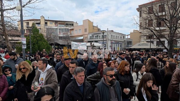 Συγκλονιστικό συλλαλητήριο στη Λιβαδειά.(video)