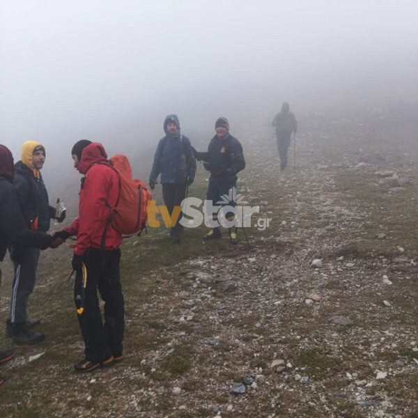 Χάθηκαν ορειβάτες σε υψόμετρο 1600μ. – Άκρως επικίνδυνη η επιχείρηση διάσωσης