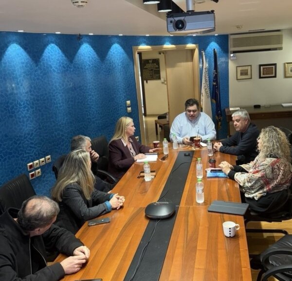 Συνάντηση εργασίας με τον Πρόεδρο της Κεντρικής Ένωσης Επιμελητηρίων Ελλάδος είχε ο Πρόεδρος του Επιμελητηρίου Εύβοιας