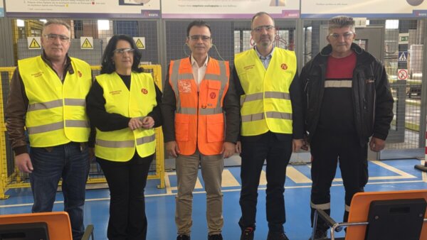 Εργατικό Κέντρο Φθιώτιδας και ΓΣΣΕ επιθεώρησαν το εργοστάσιο της NEXANS. (φωτο video)