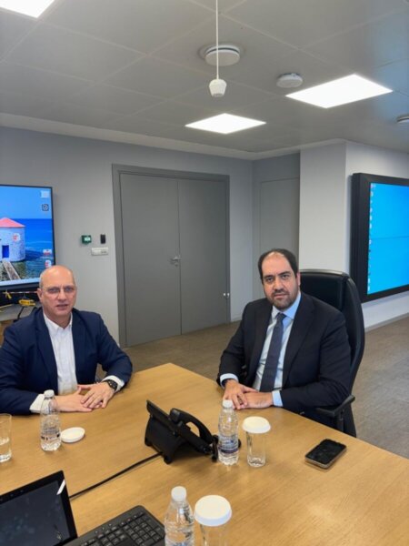 Γ. Οικονόμου: Συνάντηση με Γ. Κεφαλογιάννη για αντιπυρική και θέματα της Πυροσβεστικής Υπηρεσίας στη Φθιώτιδα