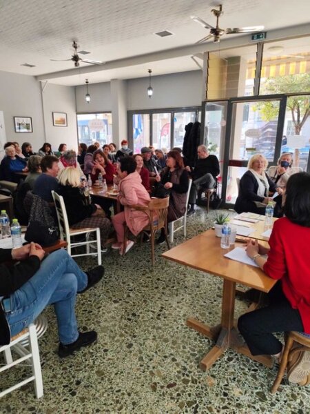 Ομιλία με θέμα την ισότητα στην τρίτη ηλικία στα ΚΑΠΗ Αταλάντης σε συνεργασία με τη Δημοτική Επιτροπή Ισότητας του Δήμου Λοκρών