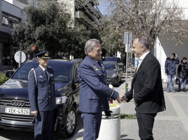 Στη Λαμία ο Αρχηγός του Γενικού Επιτελείου Αεροπορίας