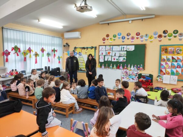 Επίσκεψη του Ομίλου Φίλων Δάσους Λαμίας στο 2ο Νηπιαγωγείο Στυλίδας