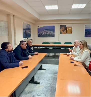 Συνάντηση εργασίας στην Πελασγία Φθιώτιδας