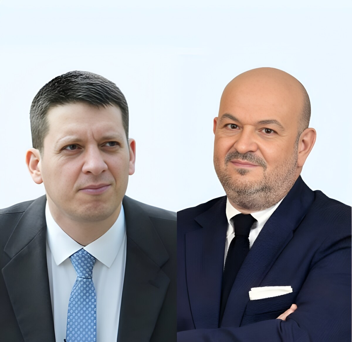 Θεόδωρος Δημόπουλος (αριστερά) - Δημήτρης Λιάκος (δεξιά)