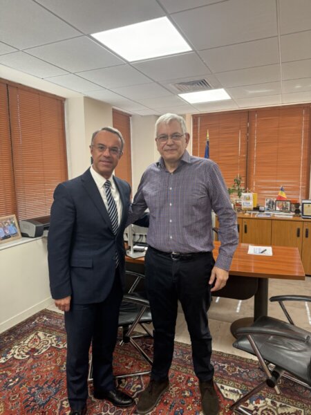 Με τον Διευθύνοντα Σύμβουλο της ΕΤΒΑ-ΒΙΠΕ συναντήθηκε ο Χρήστος Σταϊκούρας