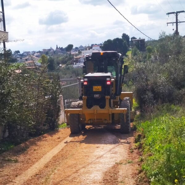 Εργασίες του Δήμου Χαλκιδέων στη Δ.Ε. Αυλίδας (ΦΩΤΟ)