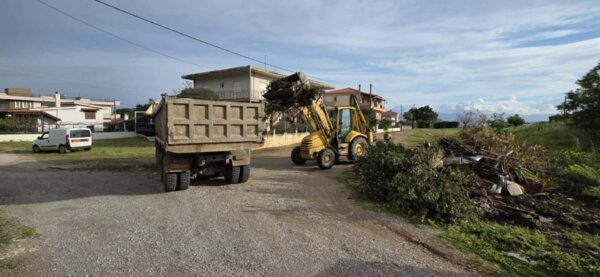 Εργασίες του Δήμου Χαλκιδέων στη Δ.Ε. Ανθηδόνας (ΦΩΤΟ)