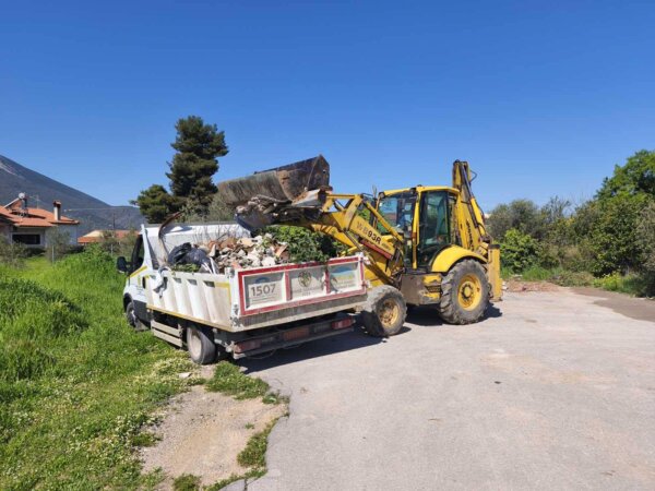 Εργασίες του Δήμου Χαλκιδέων στη Δ.Ε. Ανθηδόνας (ΦΩΤΟ)