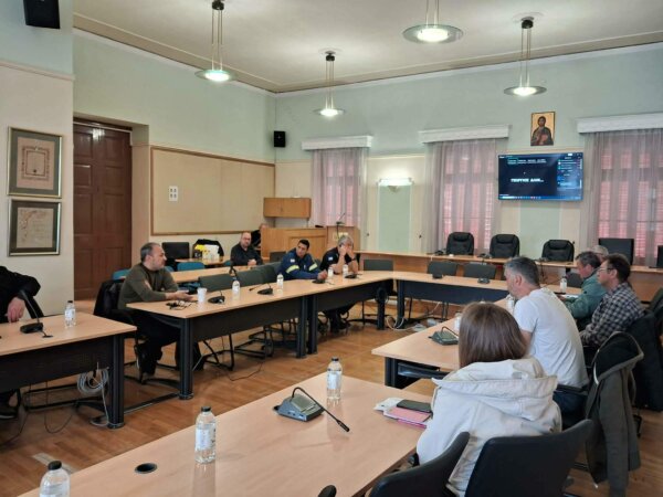Συνεδρίασε το Συντονιστικό Τοπικό Όργανο Πολιτικής Προστασίας του Δήμου Χαλκιδέων, ενόψει της αντιπυρικής περιόδου 2026