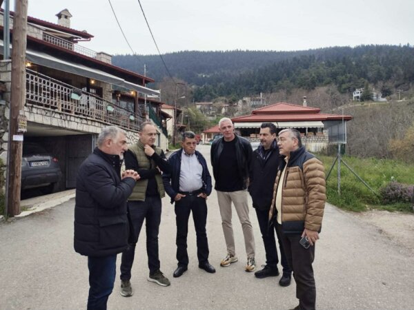 Επίσκεψη του ΓΓ Συντονισμού Διαχείρισης Αποβλήτων και του Δημάρχου Λαμιεων στην Παύλιανη (ΦΩΤΟ)