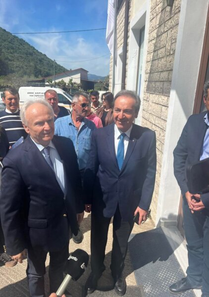 Ο Γιάννης Ανδριανός στο Ευπάλιο Φωκίδας – Συνάντηση με αγρότες και κτηνοτρόφους